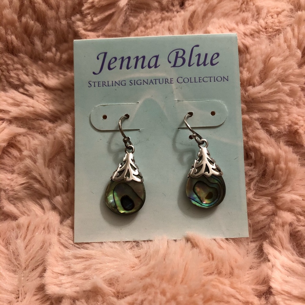 NWT Jenna Blue Sterling Silver Collection Earrings